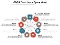 Gdpr compliance spreadsheet ppt powerpoint presentation outline graphic tips cpb
