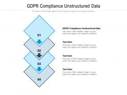 Gdpr compliance unstructured data ppt powerpoint presentation slides slideshow cpb