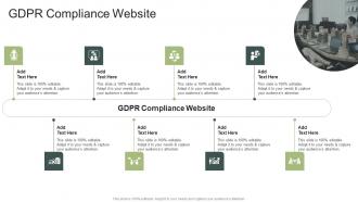 GDPR Compliance Website In Powerpoint And Google Slides Cpb
