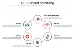 Gdpr impact advertising ppt powerpoint presentation icon visuals cpb