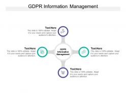 Gdpr information management ppt powerpoint presentation infographic template cpb