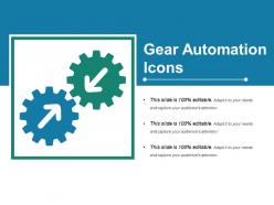 90318634 style variety 1 gears 2 piece powerpoint presentation diagram infographic slide