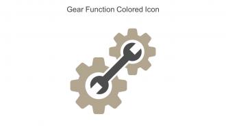 Gear Function Colored Icon In Powerpoint Pptx Png And Editable Eps Format