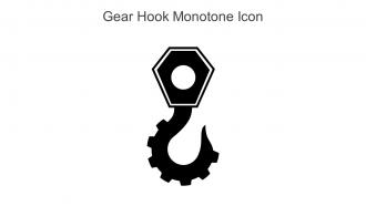 Gear Hook Monotone Icon In Powerpoint Pptx Png And Editable Eps Format