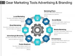 Gear Marketing Tools Advertising And Branding