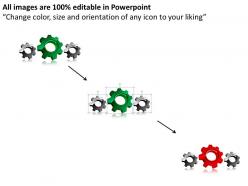 40585998 style variety 1 gears 3 piece powerpoint presentation diagram infographic slide