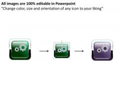 33952061 style variety 1 gears 1 piece powerpoint presentation diagram infographic slide