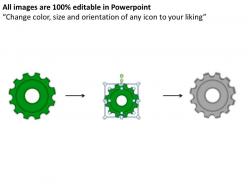 6274023 style variety 1 gears 3 piece powerpoint presentation diagram infographic slide