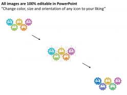3440881 style variety 1 gears 5 piece powerpoint presentation diagram infographic slide