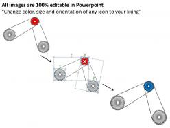 89705769 style variety 1 gears 1 piece powerpoint presentation diagram infographic slide