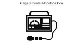 Geiger Counter Monotone Icon In Powerpoint Pptx Png And Editable Eps Format
