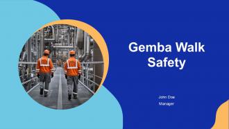 Gemba Walk Safety PPT Graphics ACP