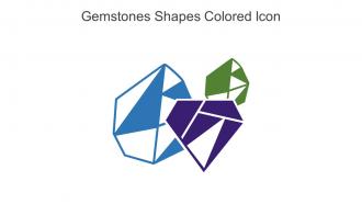 Gemstones Shapes Colored Icon In Powerpoint Pptx Png And Editable Eps Format
