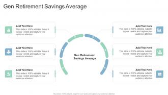 Gen Retirement Savings Average In Powerpoint And Google Slides Cpb