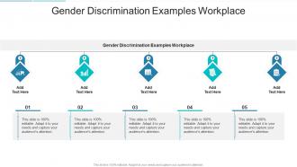 Gender Discrimination Examples Workplace In Powerpoint And Google Slides Cpb