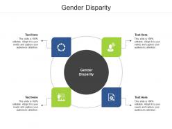 Gender disparity ppt powerpoint presentation gallery graphics tutorials cpb