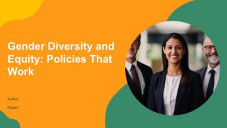 Gender Diversity And Equity Policies That Work PPT Designs AT