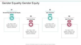 Gender Equality Gender Equity In Powerpoint And Google Slides Cpb