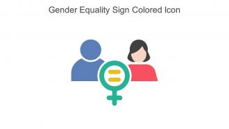 Gender Equality Sign Colored Icon In Powerpoint Pptx Png And Editable Eps Format
