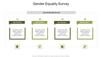 Gender Equality Survey In Powerpoint And Google Slides Cpb
