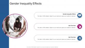Gender Inequality Effects In Powerpoint And Google Slides Cpb