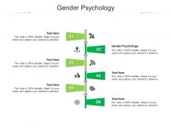 Gender psychology ppt powerpoint presentation professional deck cpb