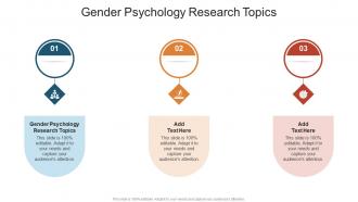 Gender Psychology Research Topics In Powerpoint And Google Slides Cpb