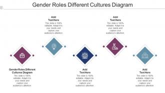 Gender Roles Different Cultures Diagram In Powerpoint And Google Slides Cpb