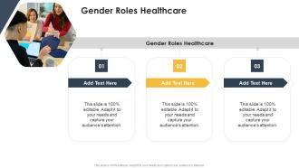 Gender Roles Healthcare In Powerpoint And Google Slides Cpb