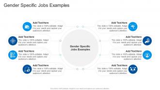 Gender Specific Jobs Examples In Powerpoint And Google Slides Cpb