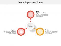 Gene expression steps ppt powerpoint presentation inspiration design inspiration cpb