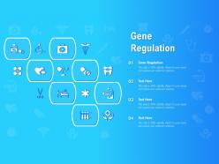 Gene regulation ppt powerpoint presentation infographics examples