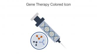 Gene Therapy Colored Icon In Powerpoint Pptx Png And Editable Eps Format