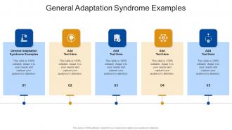 General Adaptation Syndrome Examples In Powerpoint And Google Slides Cpb