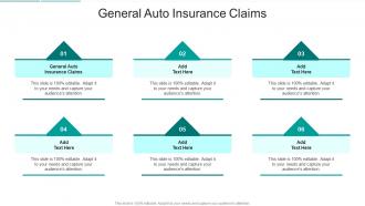 General Auto Insurance Claims In Powerpoint And Google Slides Cpb