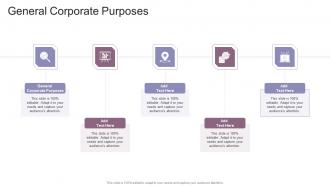 General Corporate Purposes In Powerpoint And Google Slides Cpb