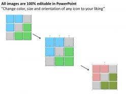 21147225 style hierarchy matrix 1 piece powerpoint template diagram graphic slide