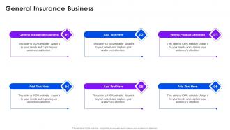 General Insurance Business In Powerpoint And Google Slides Cpb