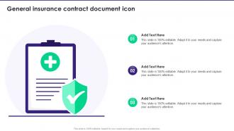 General Insurance Contract Document Icon