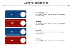 General intelligence ppt powerpoint presentation gallery mockup cpb