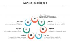 General intelligence ppt powerpoint presentation infographics example topics cpb