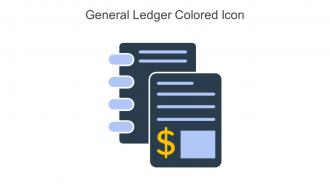 General Ledger Colored Icon In Powerpoint Pptx Png And Editable Eps Format
