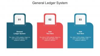 General Ledger System Ppt Powerpoint Presentation Professional Design Cpb