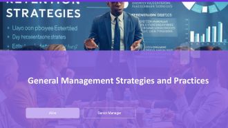 General Management PPT PowerPoint AT