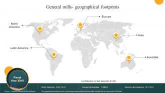 General Mills Geographical Footprints Convenience Food Industry Report Ppt Elements