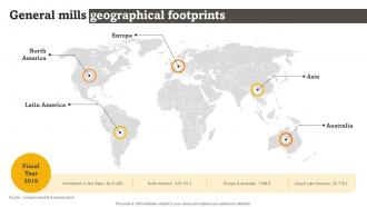 General Mills Geographical Footprints RTE Food Industry Report