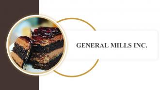 General Mills Inc Industry Report Of Commercially Prepared Food Part 2