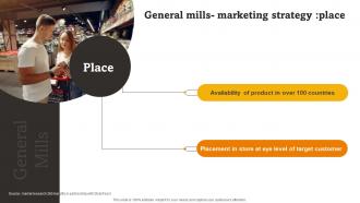 General Mills Marketing Strategy Place RTE Food Industry Report
