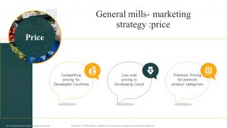 General Mills Marketing Strategy Price Convenience Food Industry Report Ppt Demonstration