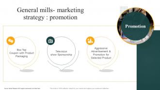 General Mills Marketing Strategy Promotion Convenience Food Industry Report Ppt Rules
